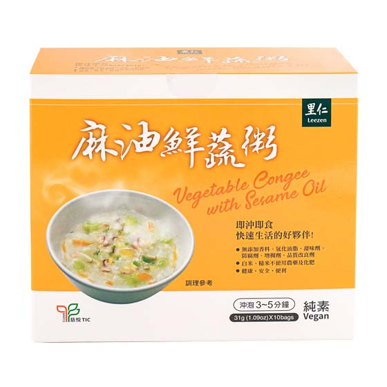 里仁麻油鮮蔬粥 里仁麻油鮮蔬粥